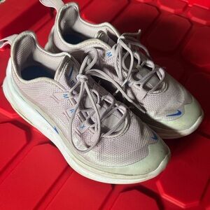 Nike Light Pink and White Athletic Shoes